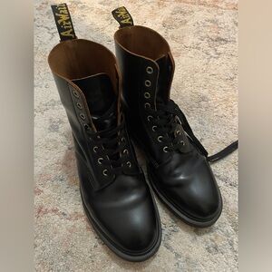 Dr. Martens 1460 with black stitching